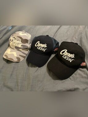 Raising Canes Adult Hat Lot